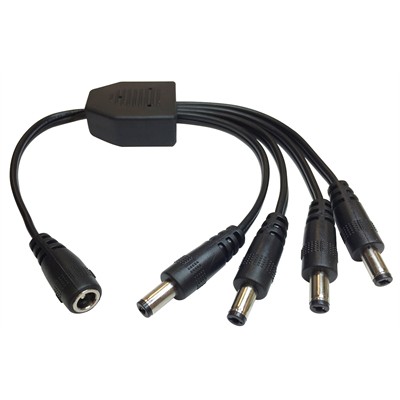 CIRCUIT TEST-310-612-barrel connectors, concentric barrel, tip, coaxial power, splitter,
