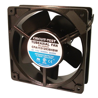CIRCUIT TEST-CFA11512038HBW-circuit-test, circuittest, inn01, fans, cooling fans, 4", 4.7",4.69", 120mm ac fan