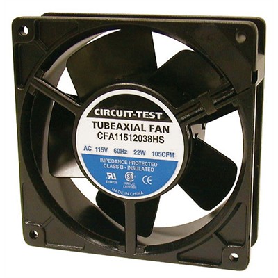 CIRCUIT TEST-CFA11512038HS-circuit-test, circuittest, inn01, fans, cooling fans, 4", 4.7",4.69", 120mm ac fan