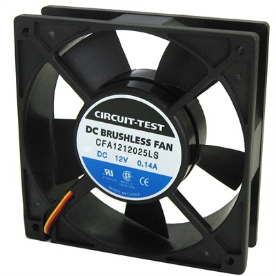 CIRCUIT TEST-CFA1212025LS-circuit-test, circuittest, inn01, fans, cooling fans, 4", 4.7",4.69", 119mm, dc fan