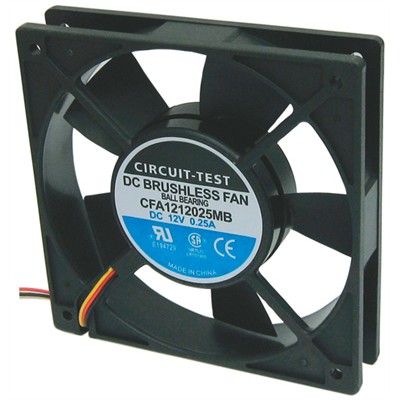 CIRCUIT TEST-CFA1212025MB-circuit-test, circuittest, inn01, fans, cooling fans, 4", 4.7",4.69", 119mm, dc fan