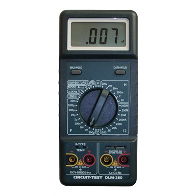 CIRCUIT TEST-DLM-260-digital multimeter, dmm, circuittest, circuit-test, circuit test, 