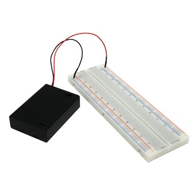 CIRCUIT TEST-KIT-BB830+PW3-solderless breadboard, battery holder, bus03, busboard