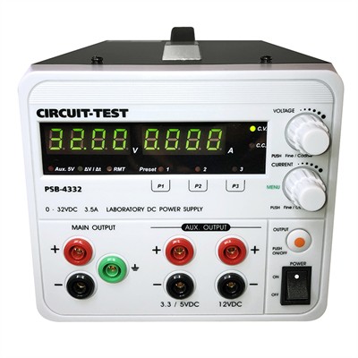 CIRCUIT TEST-PSB-4332-man01, circuittest, linear power supply, usb, isolated