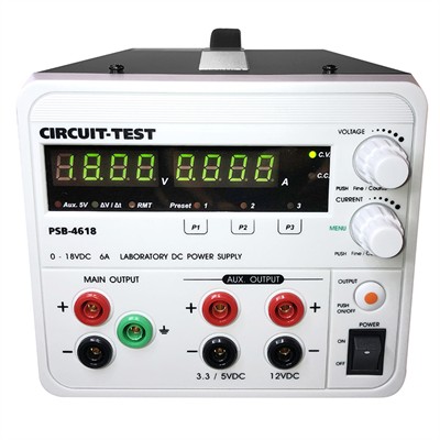CIRCUIT TEST-PSB-4618-man01, circuittest, linear power supply, usb, isolated