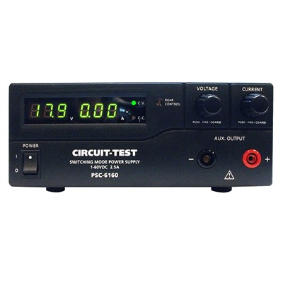CIRCUIT TEST-PSC-6160-circuittest, man01,power supplies, power supply, bench, remote, programmable, variable, adjustable,