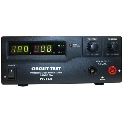 CIRCUIT TEST-PSC-6336-circuittest, man01,power supplies, power supply, bench, remote, programmable, variable, adjustable,