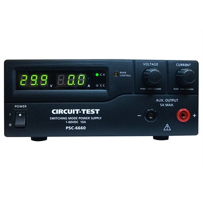 CIRCUIT TEST-PSC-6660-circuittest, man01,power supplies, power supply, bench, remote, programmable, variable, adjustable,