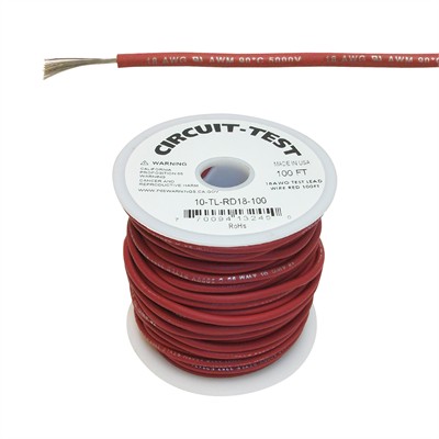 CIRCUIT TEST-10-TL-RD18-100-circuit-test, circuit test, test lead wire, epdm, rubber, high voltage 